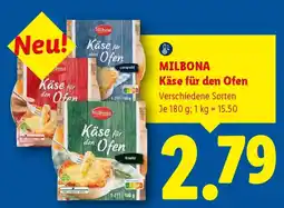 Lidl MILBONA Käse für den Ofen Angebot