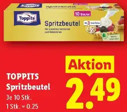 Lidl TOPPITS Spritzbeutel Angebot
