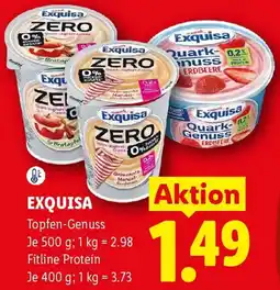 Lidl EXQUISA Topfen-Genuss Angebot