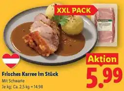 Lidl Frisches Karree im Stück Mit Schwarte Angebot