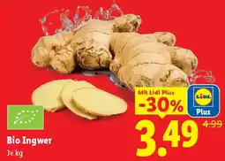 Lidl Bio Ingwer Angebot