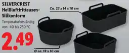 Lidl SILVERCREST Heißluftfritteusen Silikonform Angebot