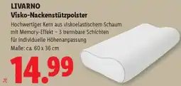 Lidl LIVARNO Visko-Nackenstützpolster Angebot
