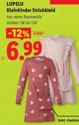 Lidl LUPILU Kleinkinder Strickkleid Angebot