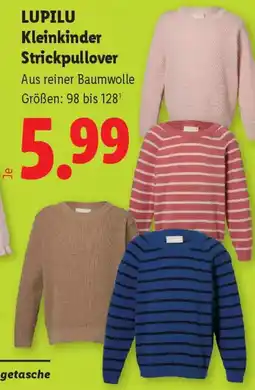 Lidl LUPILU Kleinkinder Strickpullover Angebot
