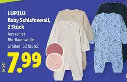 Lidl LUPILU Baby Schlafoverall Angebot