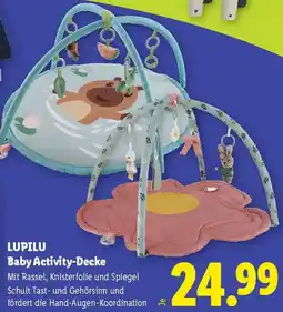 Lidl LUPILU Baby Activity-Decke Angebot