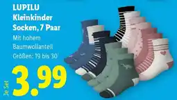 Lidl LUPILU Kleinkinder Socken, 7 Paar Angebot
