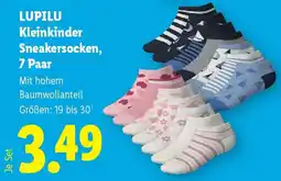 Lidl LUPILU Kleinkinder Sneakersocken, 7 Paar Angebot