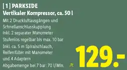 Lidl PARKSIDE Vertikaler Kompressor Angebot
