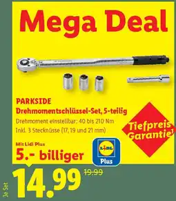 Lidl PARKSIDE Drehmomentschlüssel-Set Angebot