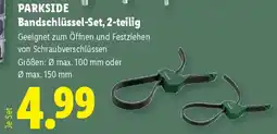 Lidl PARKSIDE Bandschlüssel-Set Angebot
