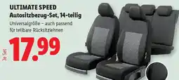 Lidl ULTIMATE SPEED Autositzbezug-Set Angebot