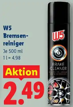 Lidl W5 Bremsenreiniger Angebot