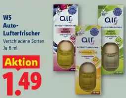 Lidl W5 Auto Lufterfrischer Angebot