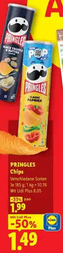 Lidl PRINGLES Chips Angebot