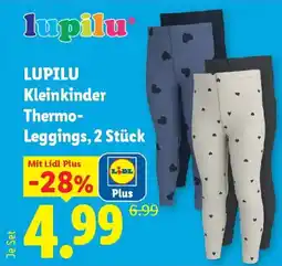 Lidl LUPILU Kleinkinder Thermo Leggings Angebot