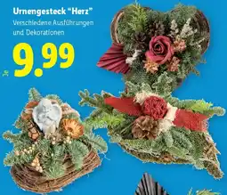 Lidl Urnengesteck "Herz" Angebot
