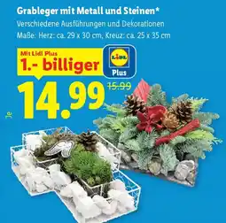 Lidl Grableger mit Metall und Steinen Angebot