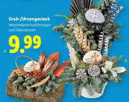 Lidl Grab-/Urnengesteck Angebot