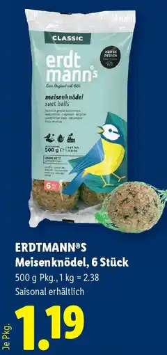 Lidl ERDTMANN'S Meisenknödel Angebot