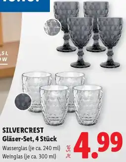 Lidl SILVERCREST Gläser-Set Angebot