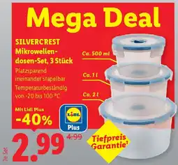 Lidl SILVERCREST Mikrowellendosen-Set Angebot