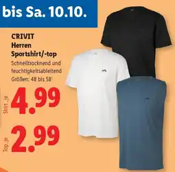 Lidl CRIVIT Herren Sportshirt/-top Angebot
