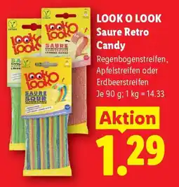 Lidl Look o Look Saure Retro Candy Angebot