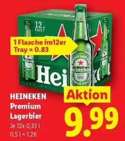 Lidl Heineken Premium Lagerbier Angebot
