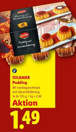 Lidl Sol&Mar Pudding Angebot