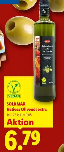 Lidl Sol&Mar Natives Olivenöl extra Angebot