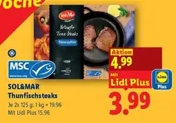 Lidl Sol&Mar Thunfischsteaks Angebot