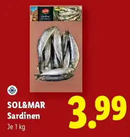 Lidl SOL&MAR Sardinen Angebot