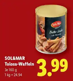 Lidl SOL&MAR Tolosa-Waffeln Angebot