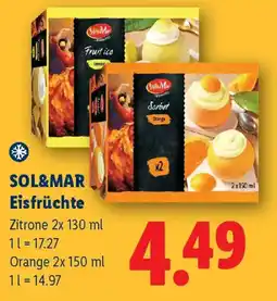 Lidl SOL&MAR Eisfrüchte Angebot