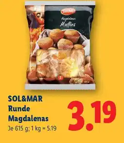 Lidl Sol&Mar Runde Magdalenas Angebot