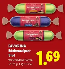 Lidl Favorina Edelmarzipan-Brot Angebot