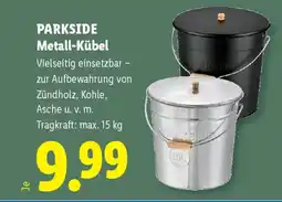 Lidl Parkside Metall-Kübel Angebot