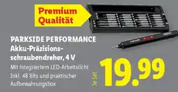 Lidl Parkside Performance Akku-Präzisions-schraubendreher, 4 V Angebot