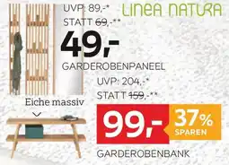 XXXLutz Linea natura garderobenbank Angebot