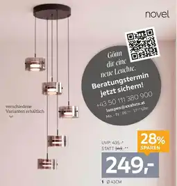 XXXLutz novel Leuchte Angebot
