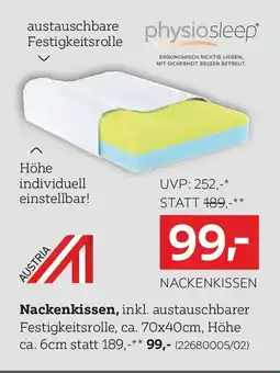 XXXLutz Nackenkissen Angebot