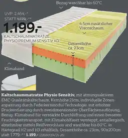 XXXLutz Kaltschaummatratze Physio Sensitiv Angebot