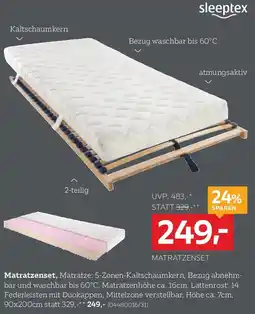XXXLutz Sleeptex Matratzenset Angebot