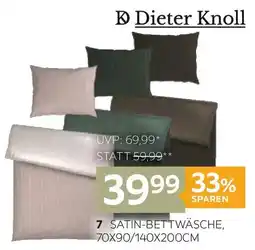 XXXLutz Dieter Knoll Satin-Bettwäsche Angebot
