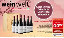 Interspar Vina Real Crianza Holzkiste 2021 Angebot