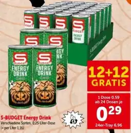 Interspar S-BUDGET Energy Drink Angebot