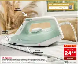 Interspar AEG Bügeleisen Angebot