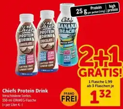 Interspar Chiefs Protein Drink Angebot